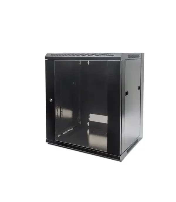 ARMARIO 09U 450X570 INT 19' AÇO PRETO
