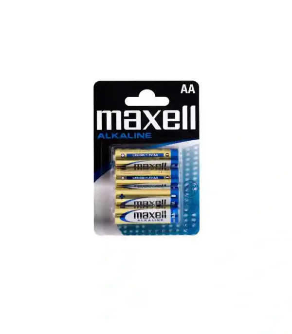 PILHA AA LR06 PK/4 MAXELL ALKALINE