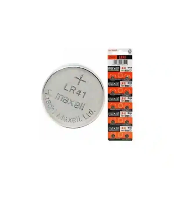 PILHA MOEDA MAXELL LR41 192 PACK 2 (1/5) 1,5V