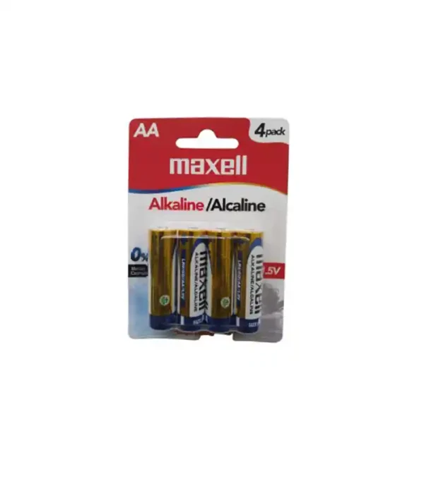 PILHA AA LR06 PK/4 MAXELL ALKALINE