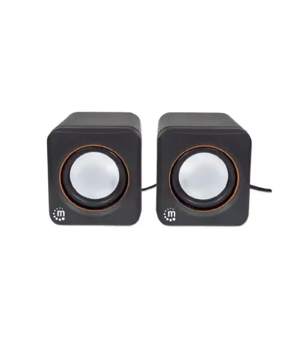 COLUNAS MANHATTAN 2.0 6W RMS PRETA