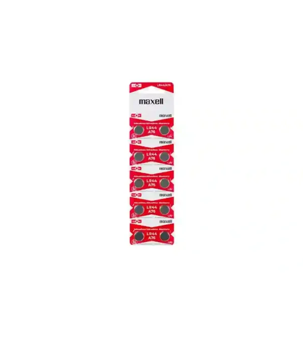 PILHA MOEDA MAXELL LR44 PACK2 (1/5)