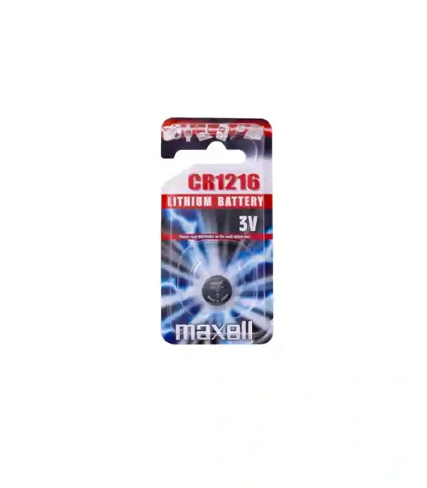 PILHA MOEDA MAXELL CR1216 1UN BL