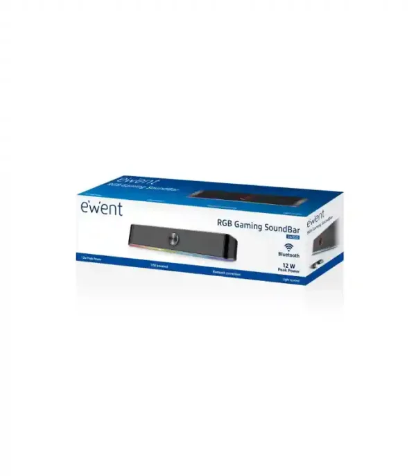 BARRA DE SOM EWENT RGB BLUETOOTH