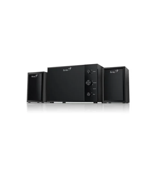 COLUNAS GENIUS SW-2.1 350 15W 220V PRETO