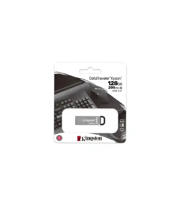 PEN DRIVE 128GB KINGSTON DT KYSON HIGH PERFORMANCE