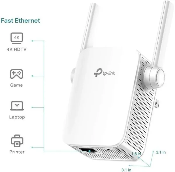 Extensor de sinal WIFI 300Mbps